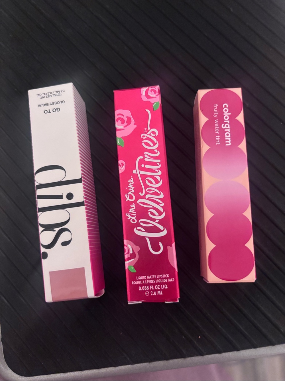 New High End Lip Bundle: DIBS Balm + Lime Crime Velvetines + Colorgram Tint